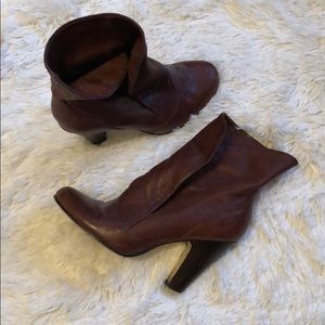 Dolce Vita leather Booties :: Worn up or folded